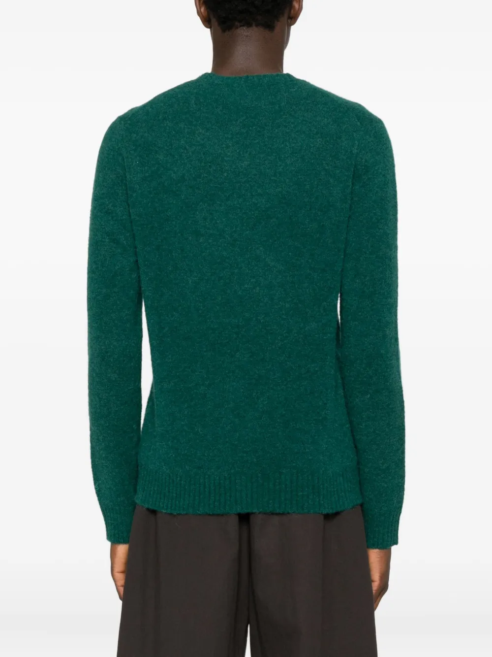 Mc2 Saint Barth Alpaca Wool Sweater In Green