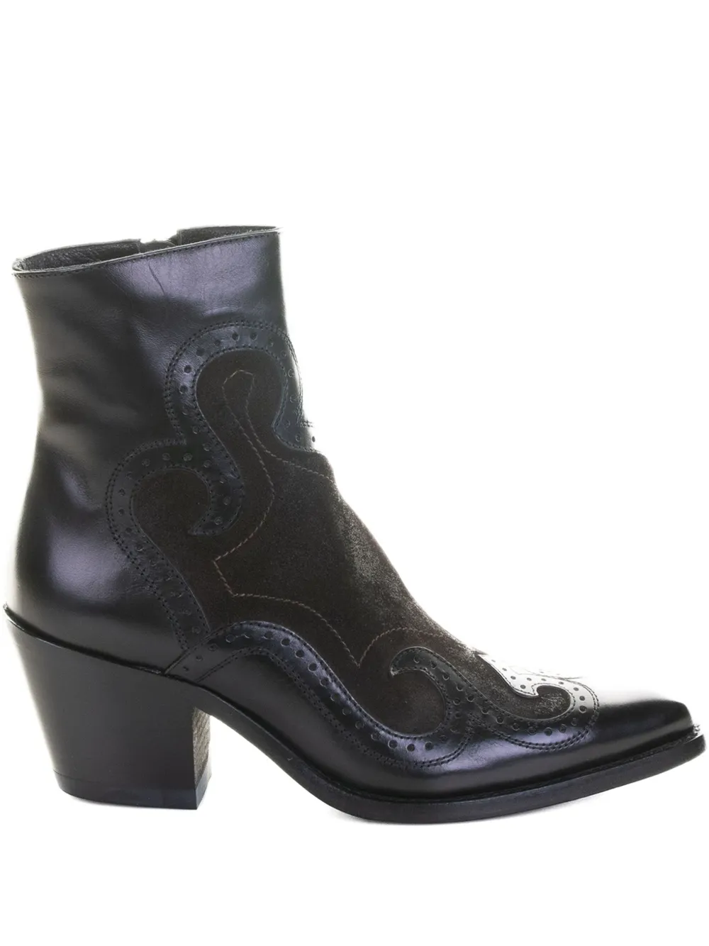 Ducanero Pointed-toe Ankle Boots In Black