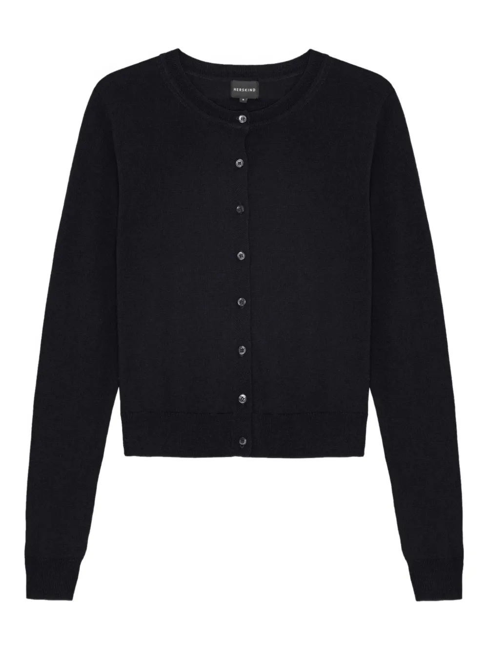 Herskind Button-down Cardigan In Black