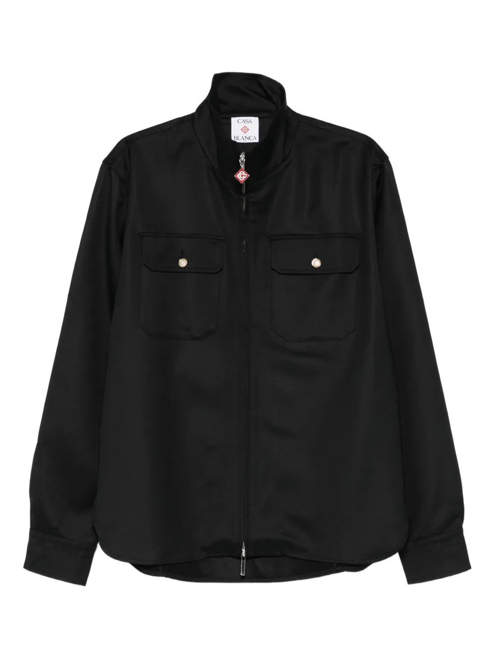 Casablanca zip pockets jacket | Black | Image 1
