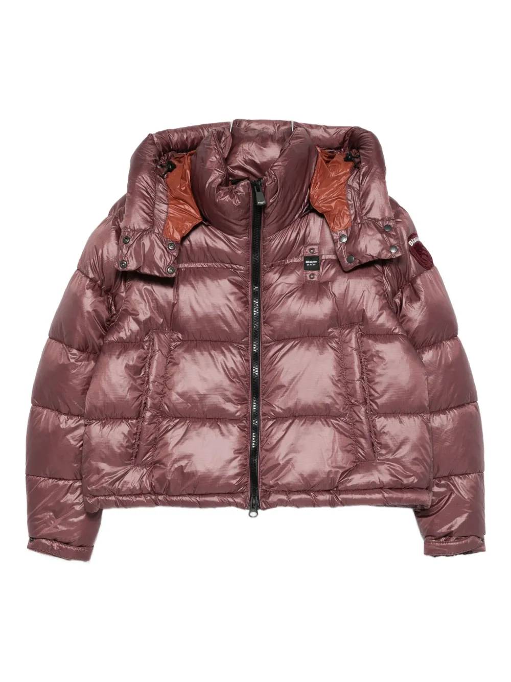 Blauer Gloria hooded coat | Red | Image 1