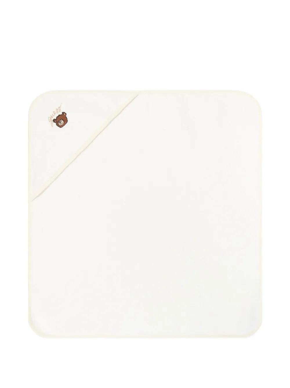 guess kids フーデッド タオル 70cm - ニュートラル guess kids フーデッド タオル 70cm - ニュートラル