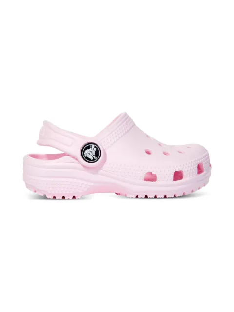 Crocs Kids Classic T perforated strap clogs