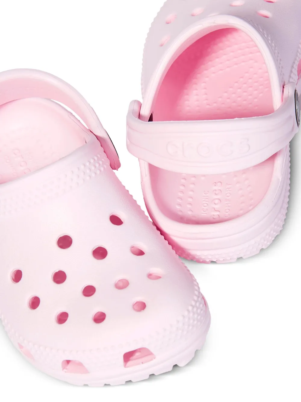 Crocs Kids Classic T klompen met geperforeerd bandje Roze