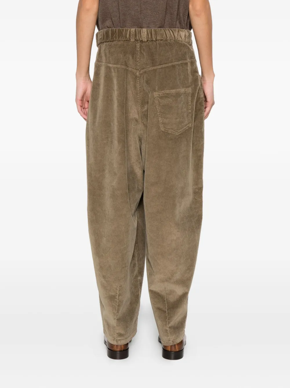 Cordera Corduroy Trousers In Brown