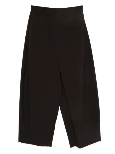 Cordera crossover-waist trousers