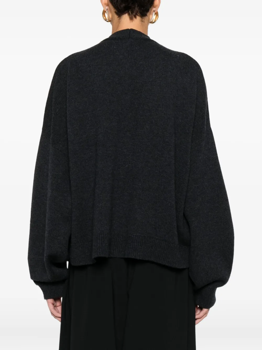 Cordera Merino-wool Cardigan In Black