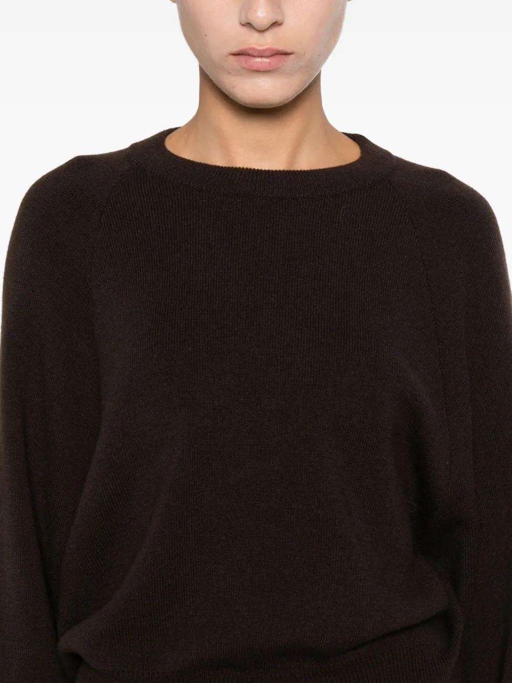 Cordera Raglan-sleeve Sweater In Black