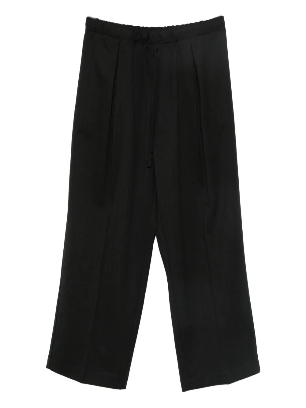 Cordera drawstring-fastening pleated trousers | Grey | Image 1