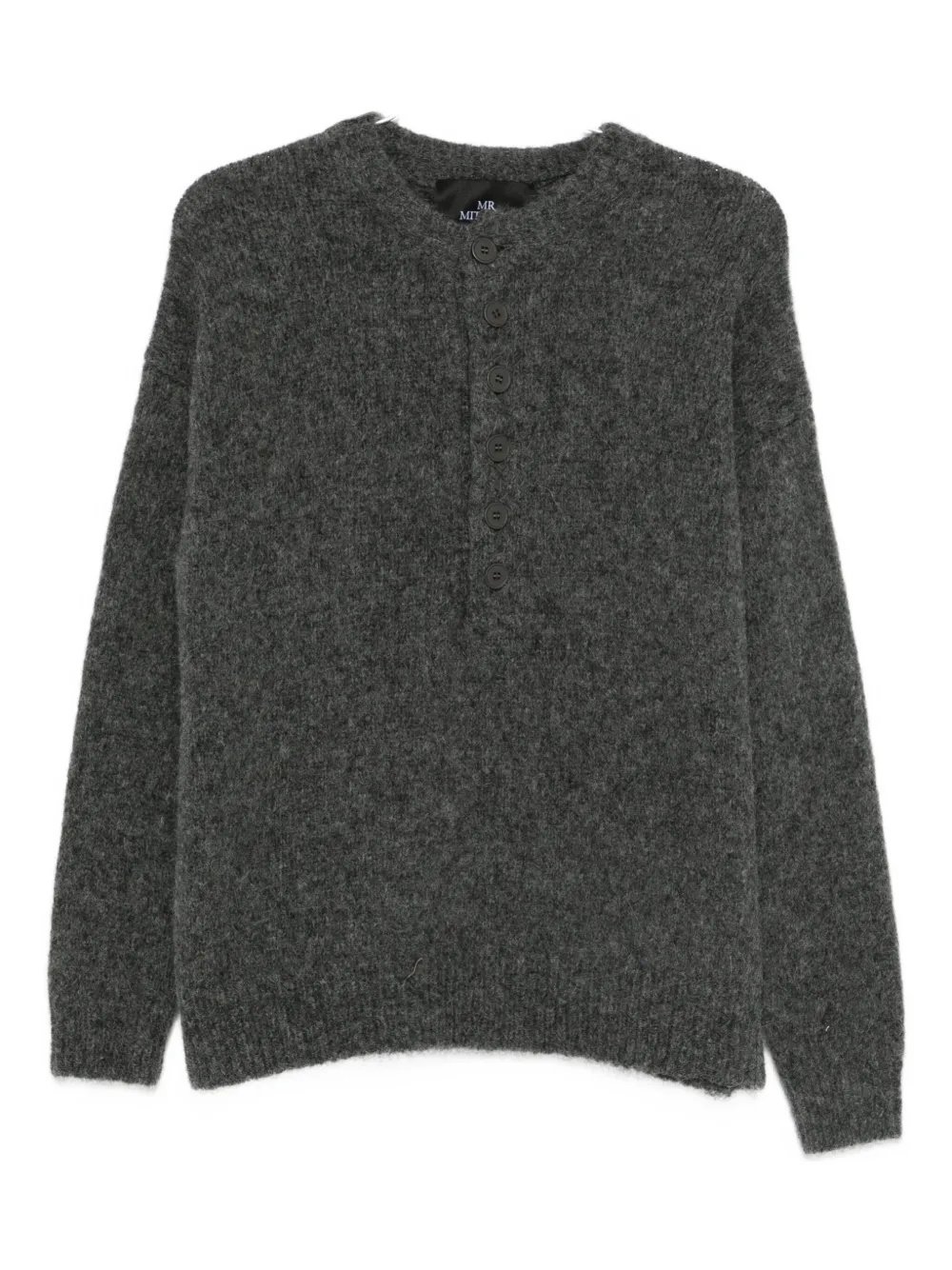 Mr Mittens Fabric Sweaters In Gray