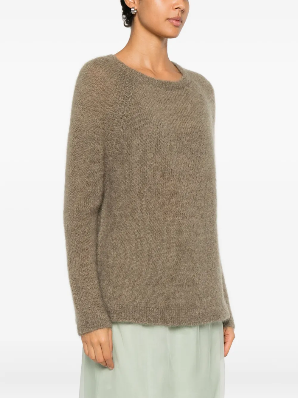  Nine In The Morning Long-sleeves Sweater - Neutrals 