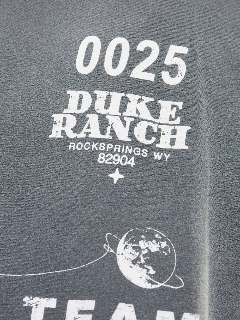 DUKE & DEXTER T-shirt met grafische print Grijs