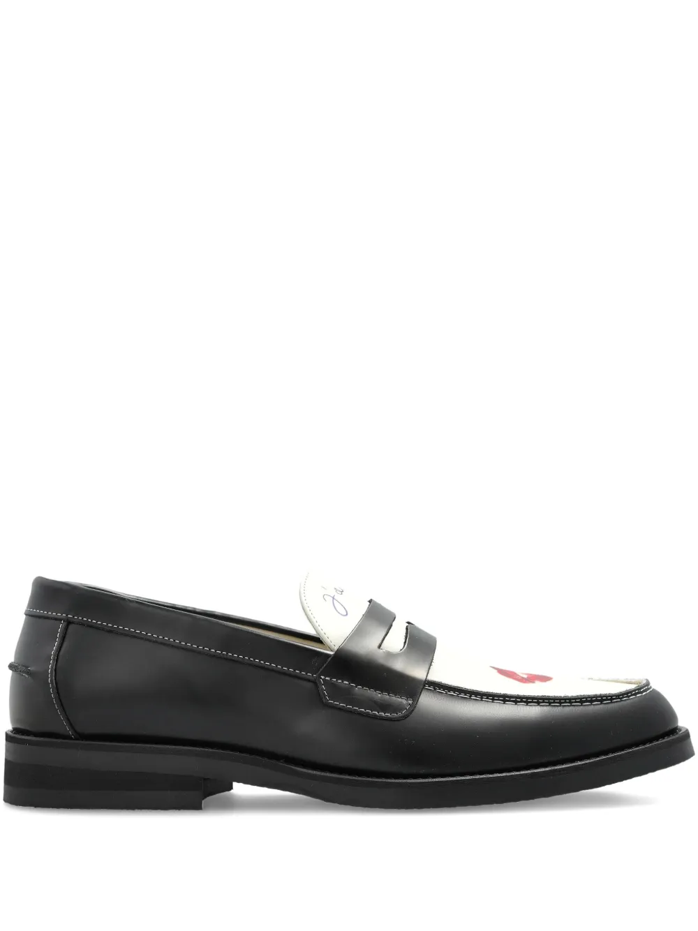 DUKE & DEXTER Wilde penny loafers | Black | Image 1