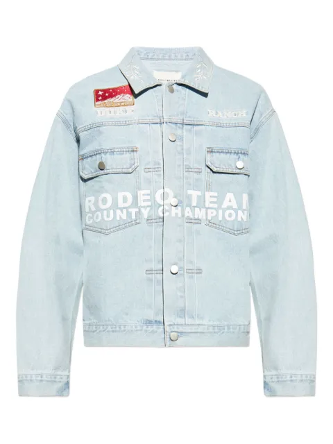 DUKE & DEXTER Duke Ranch Wreath embellished jacket