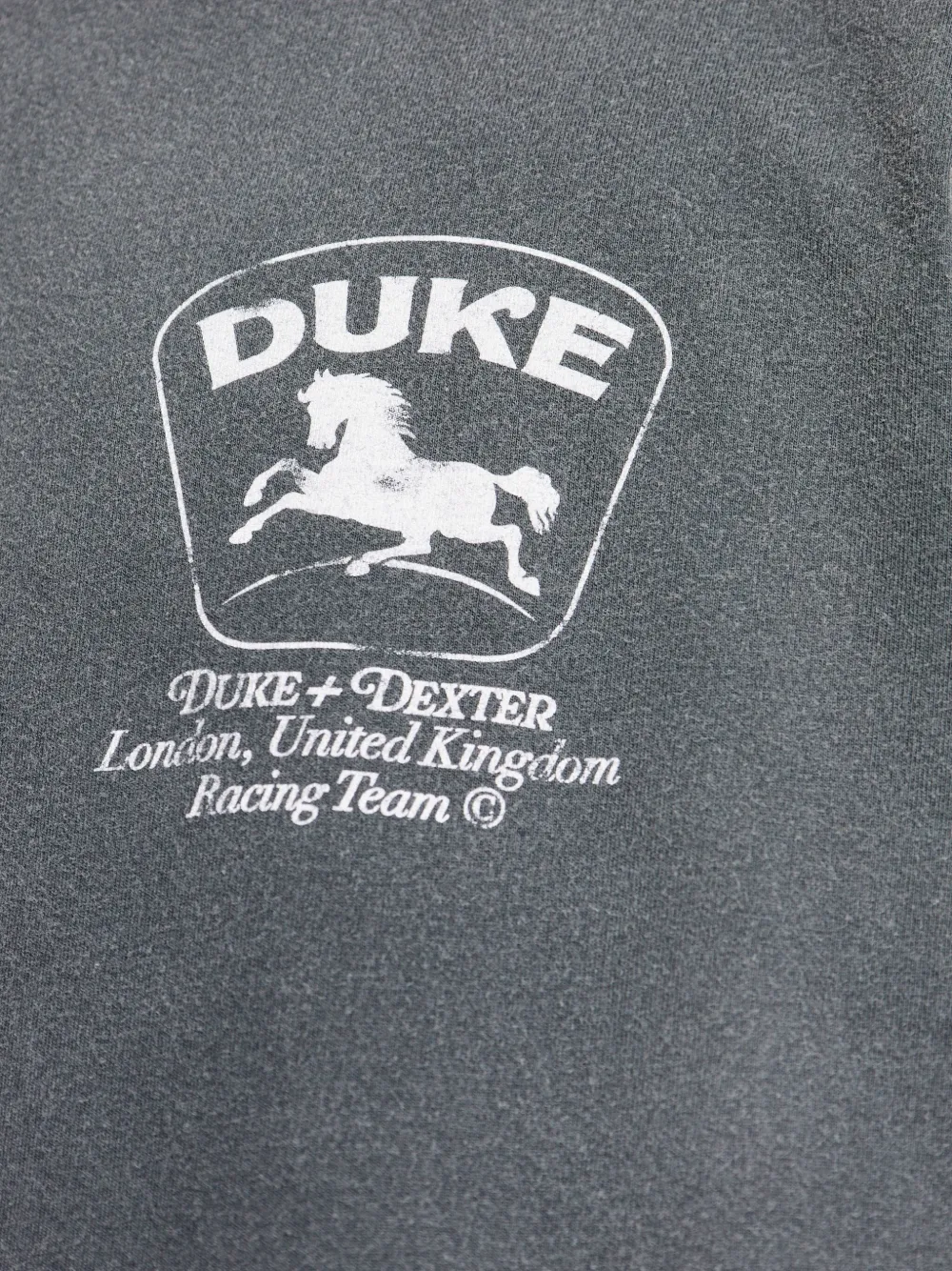 Duke & Dexter Graphic-print T-shirt In Gray