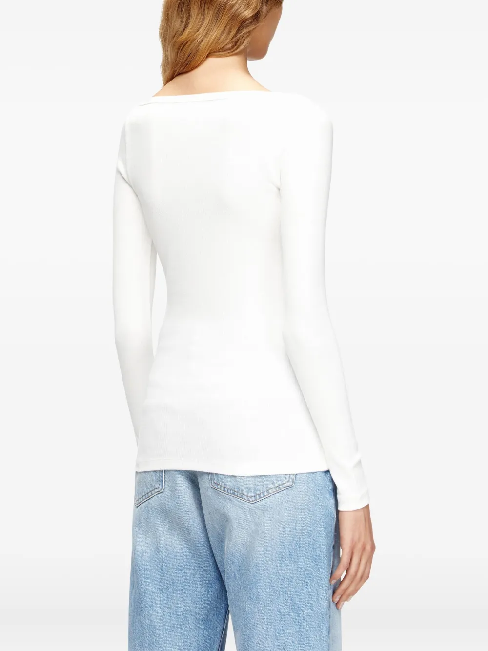 Diesel T-bal-od T-shirt In White