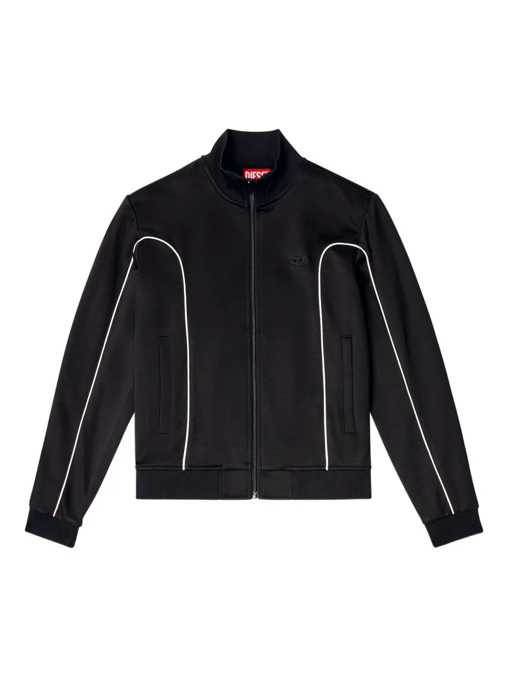 Diesel F-locking-od Sweatshirt In Black