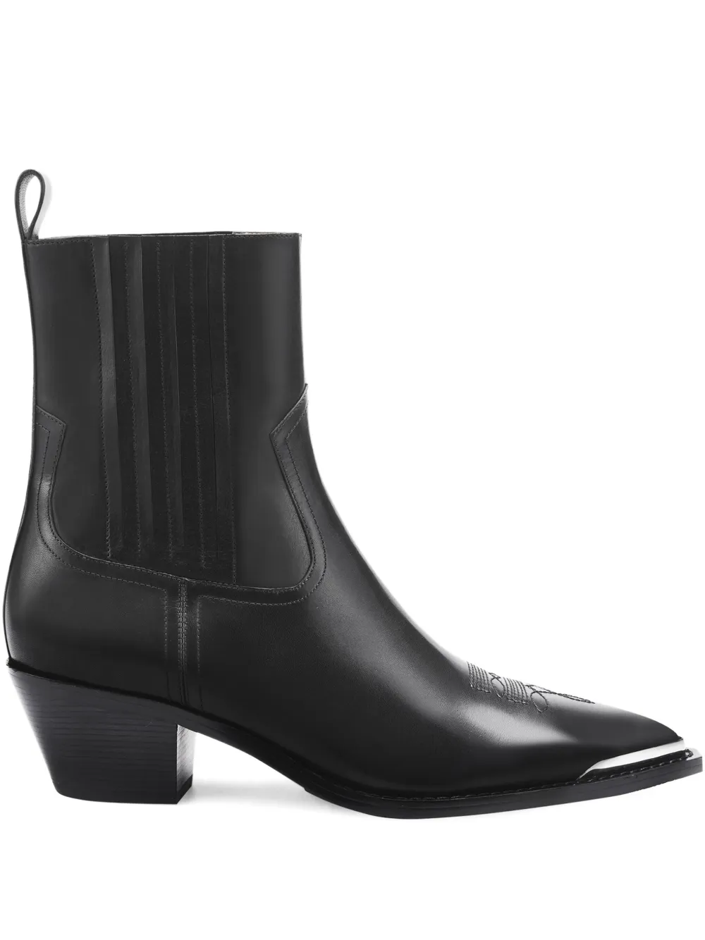 Potamy Leather Chelsea Boots In Black