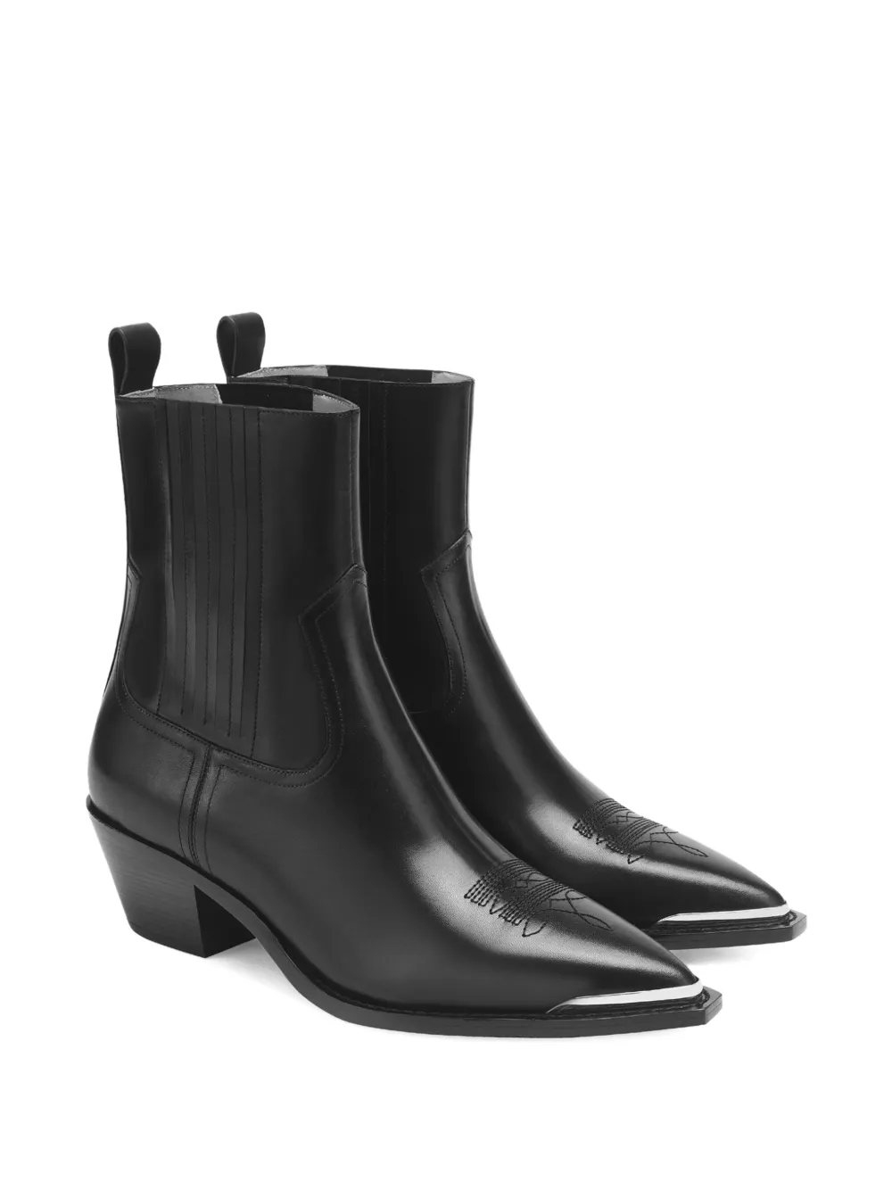 Potamy Leather Chelsea Boots In Black