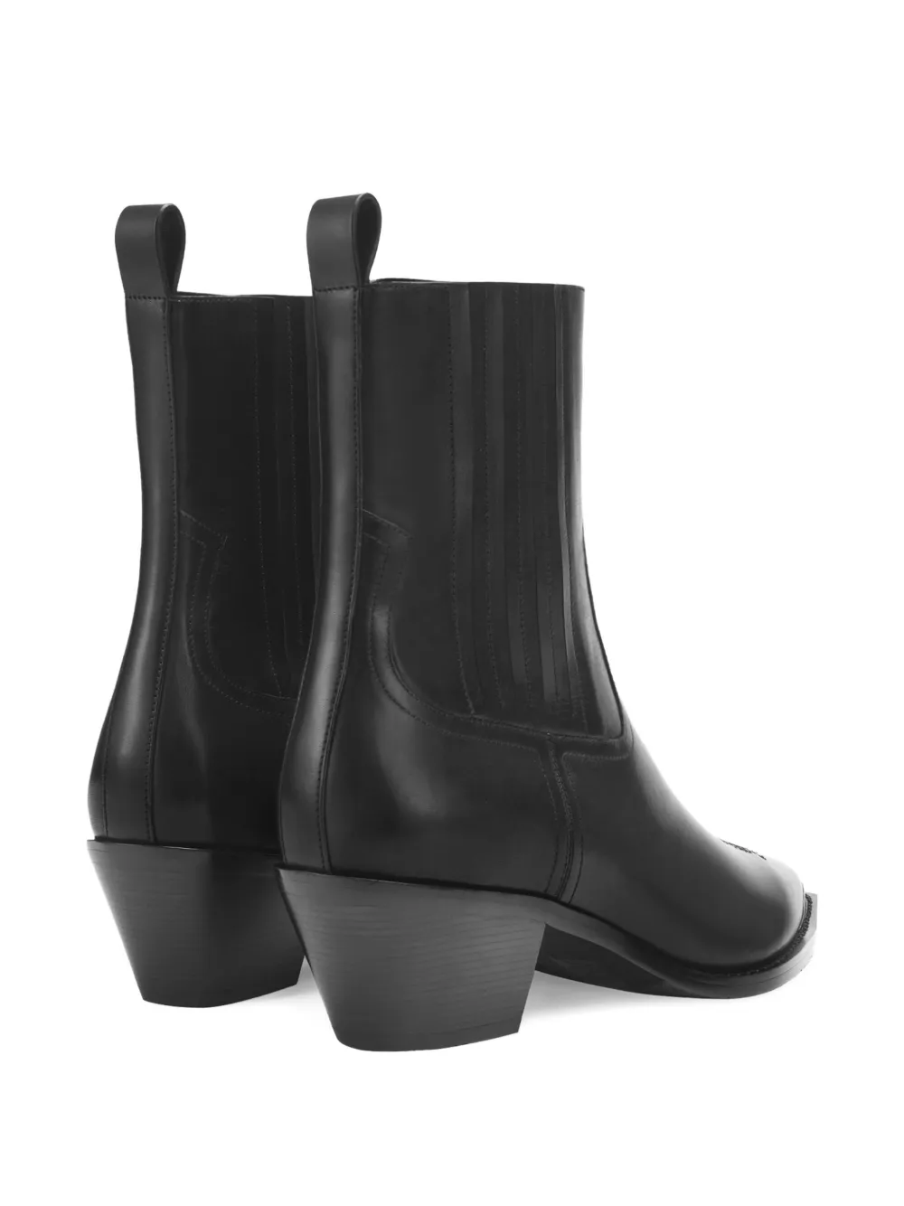 Potamy Leather Chelsea Boots In Black