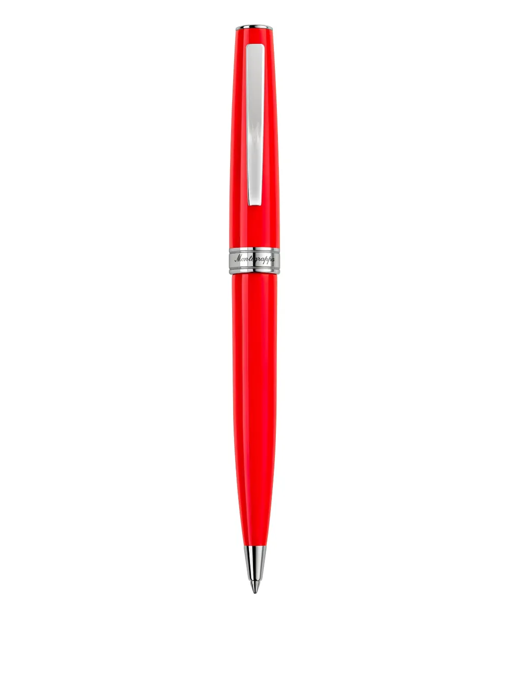 Montegrappa stainless steel pen | Red | Image 1