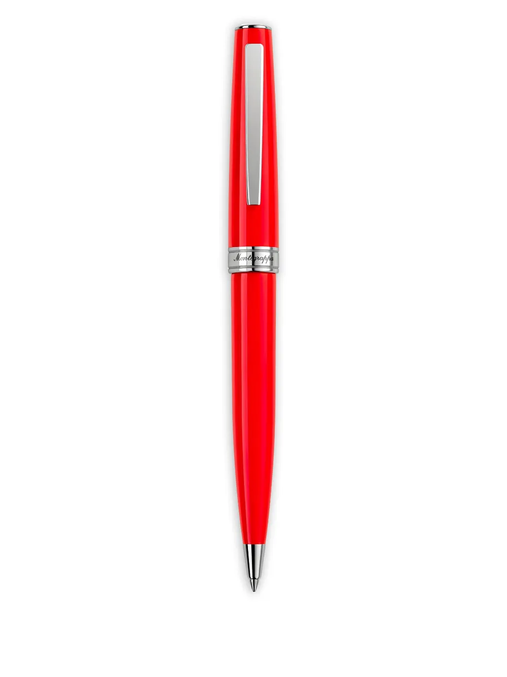 Montegrappa stainless steel pen | Red | Image 1
