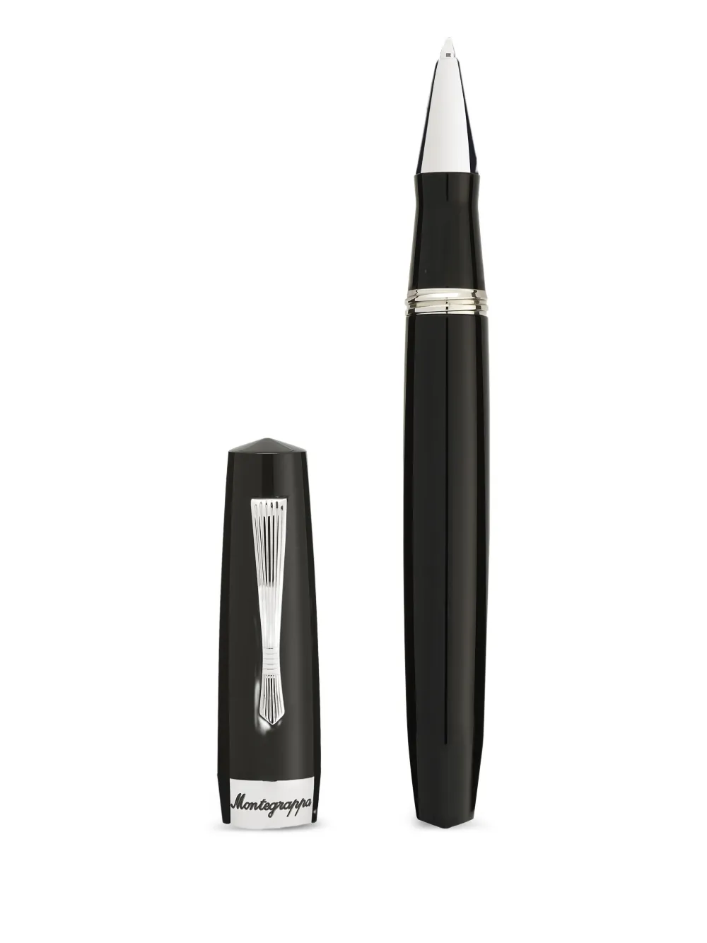 Montegrappa logo-engraved pen | Black | Image 1