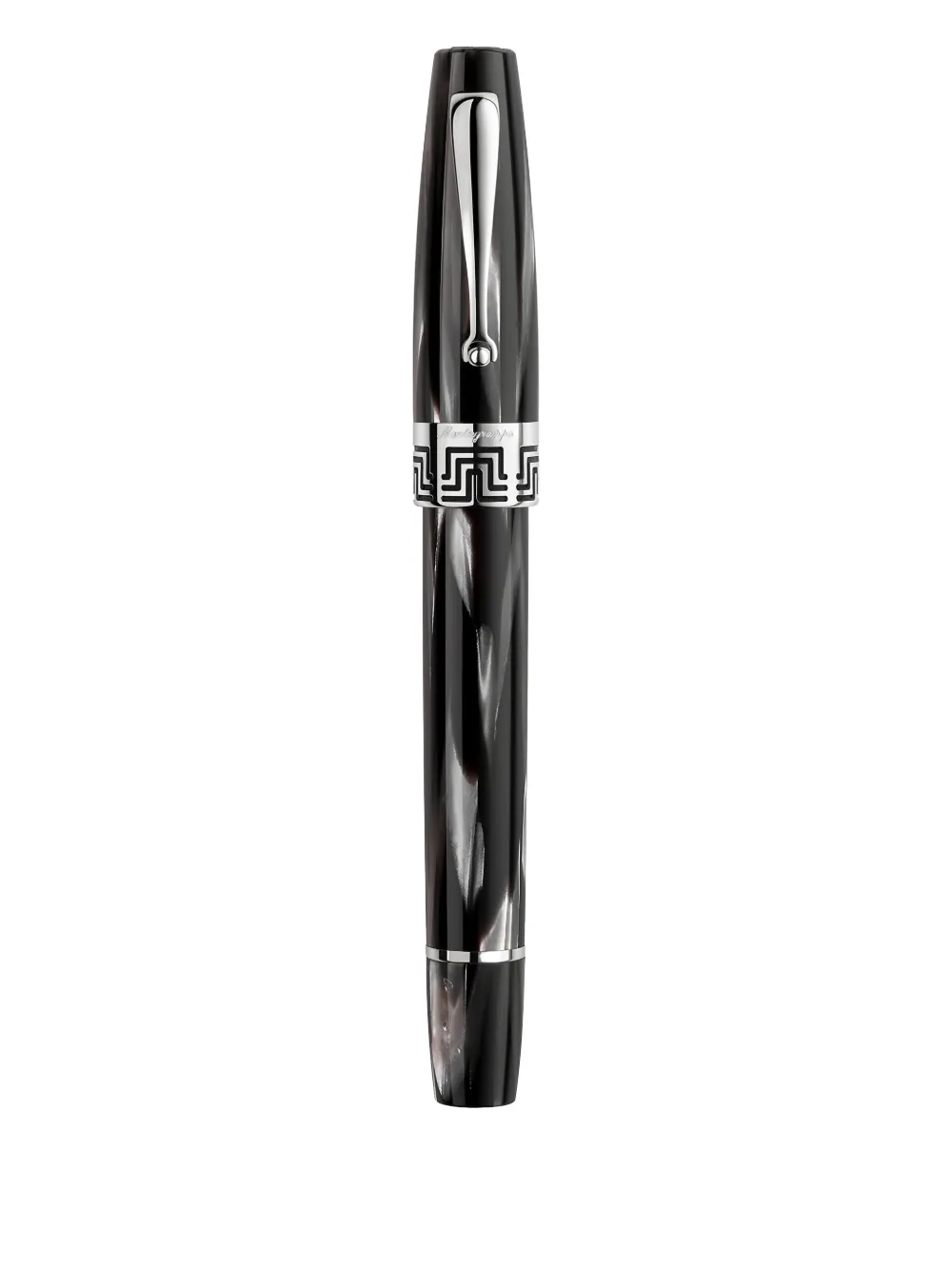 Montegrappa Patterned Pen In Black