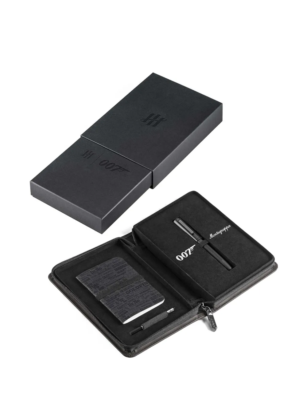 Montegrappa logo-debossed pen | Black | Image 1