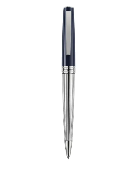 Montegrappa bolígrafo de acero inoxidable