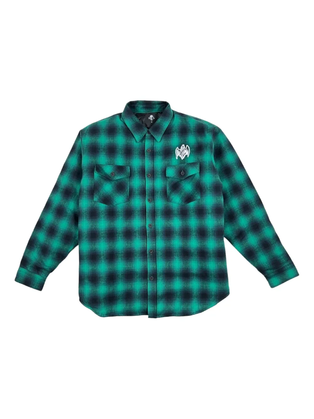 Warren Lotas checked-pattern shirt | Green | Image 1