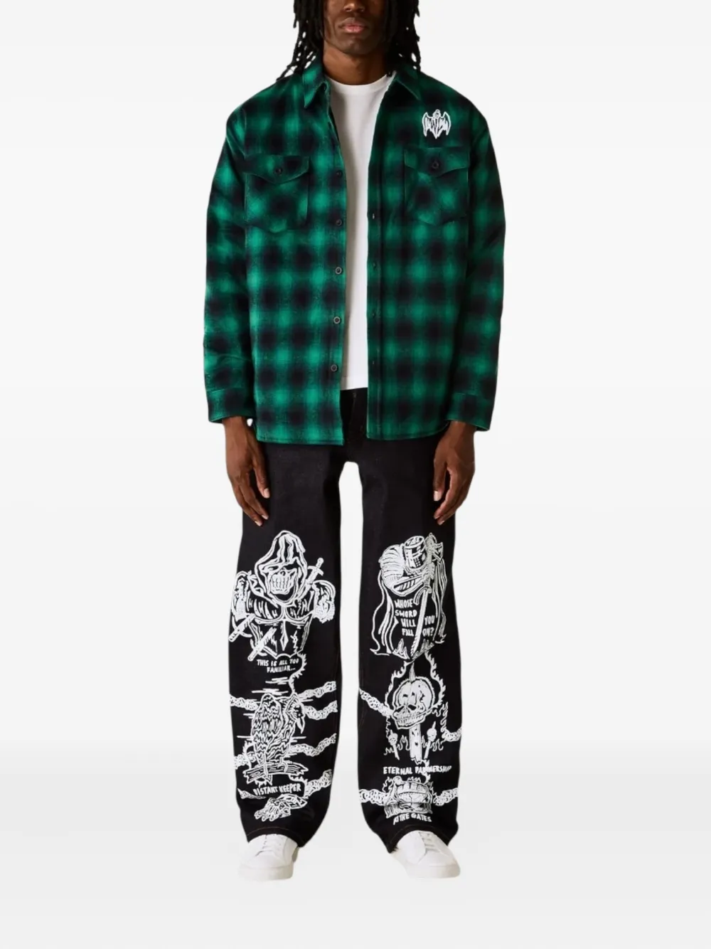 Warren Lotas checked-pattern shirt | Image 2