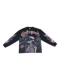 GODSPEED graphic-print long-sleeve T-shirt - Black