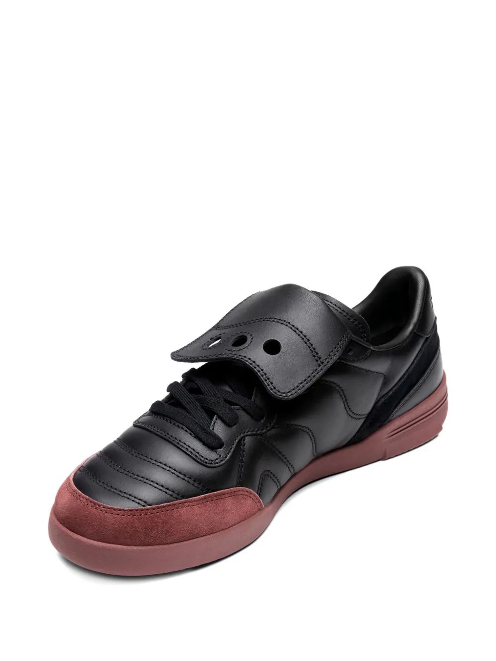 Saucony 586I S sneakers met omslag en logo Zwart