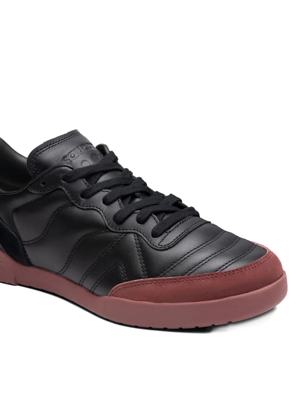 Saucony 586I S sneakers met omslag en logo Zwart