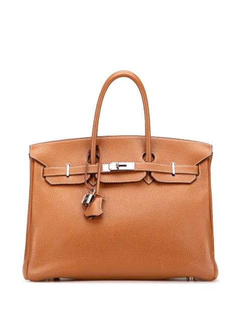 Hermès Pre-Owned 2005 Clemence Birkin Retourne Handtasche 35cm