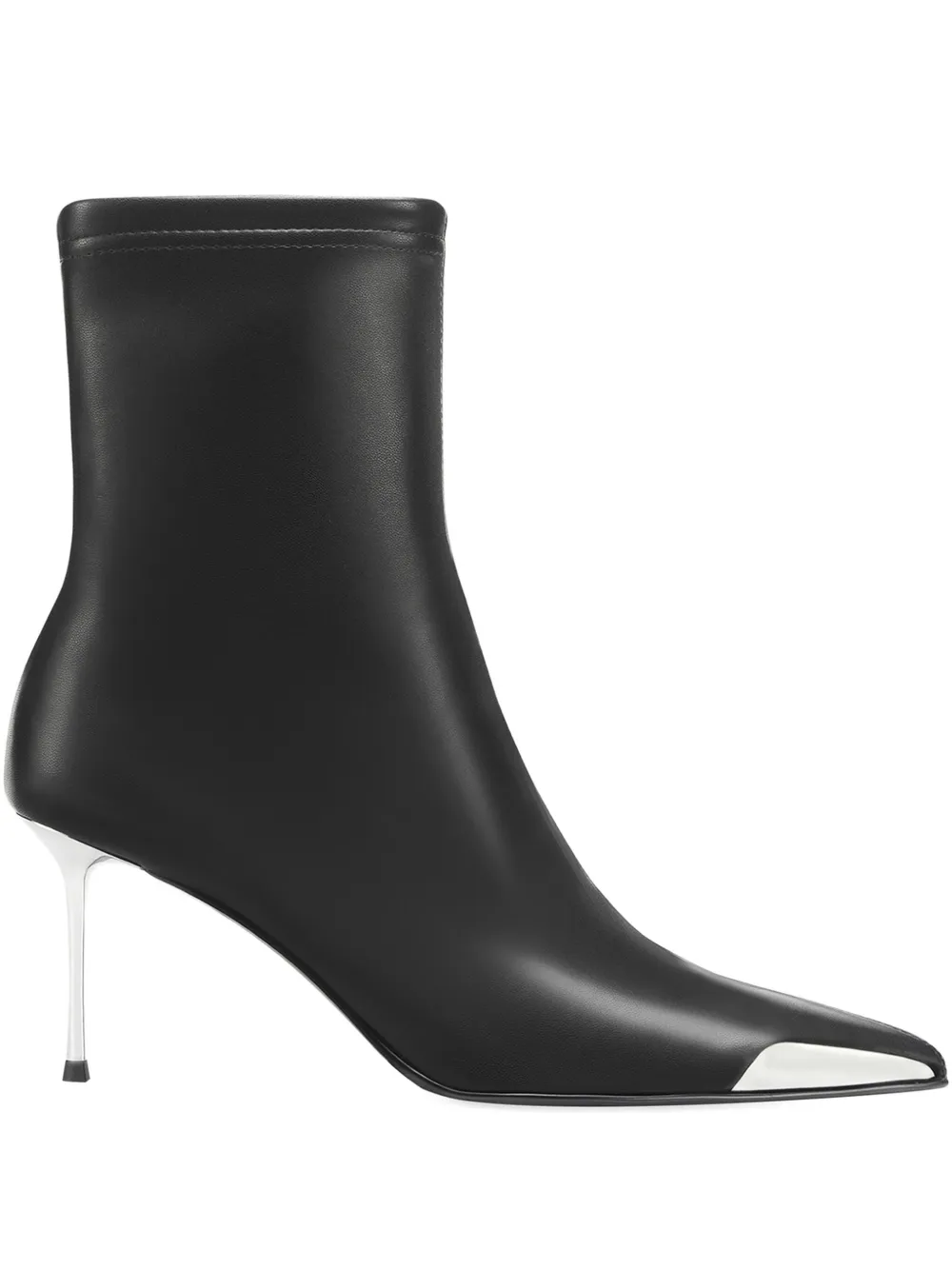 POTAMY leather ankle boots | Black | Image 1