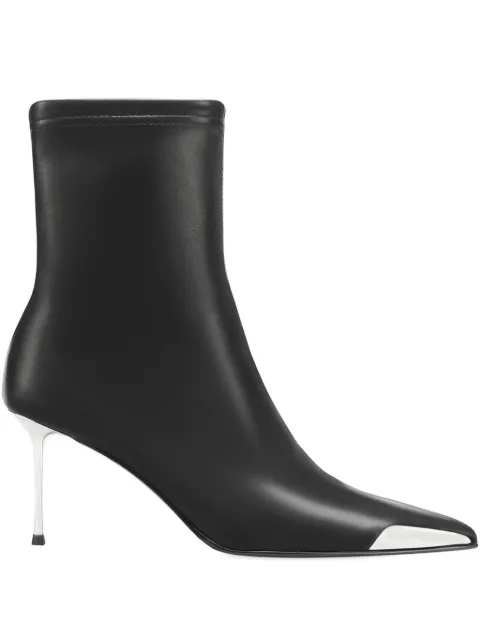 POTAMY leather ankle boots