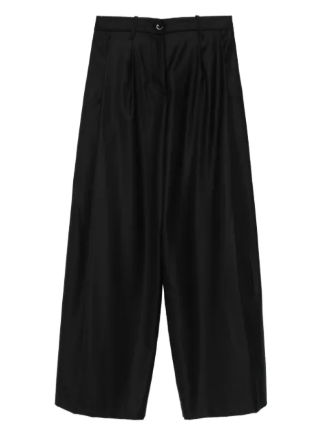 Nine In The Morning pantalones palazzo con pinzas