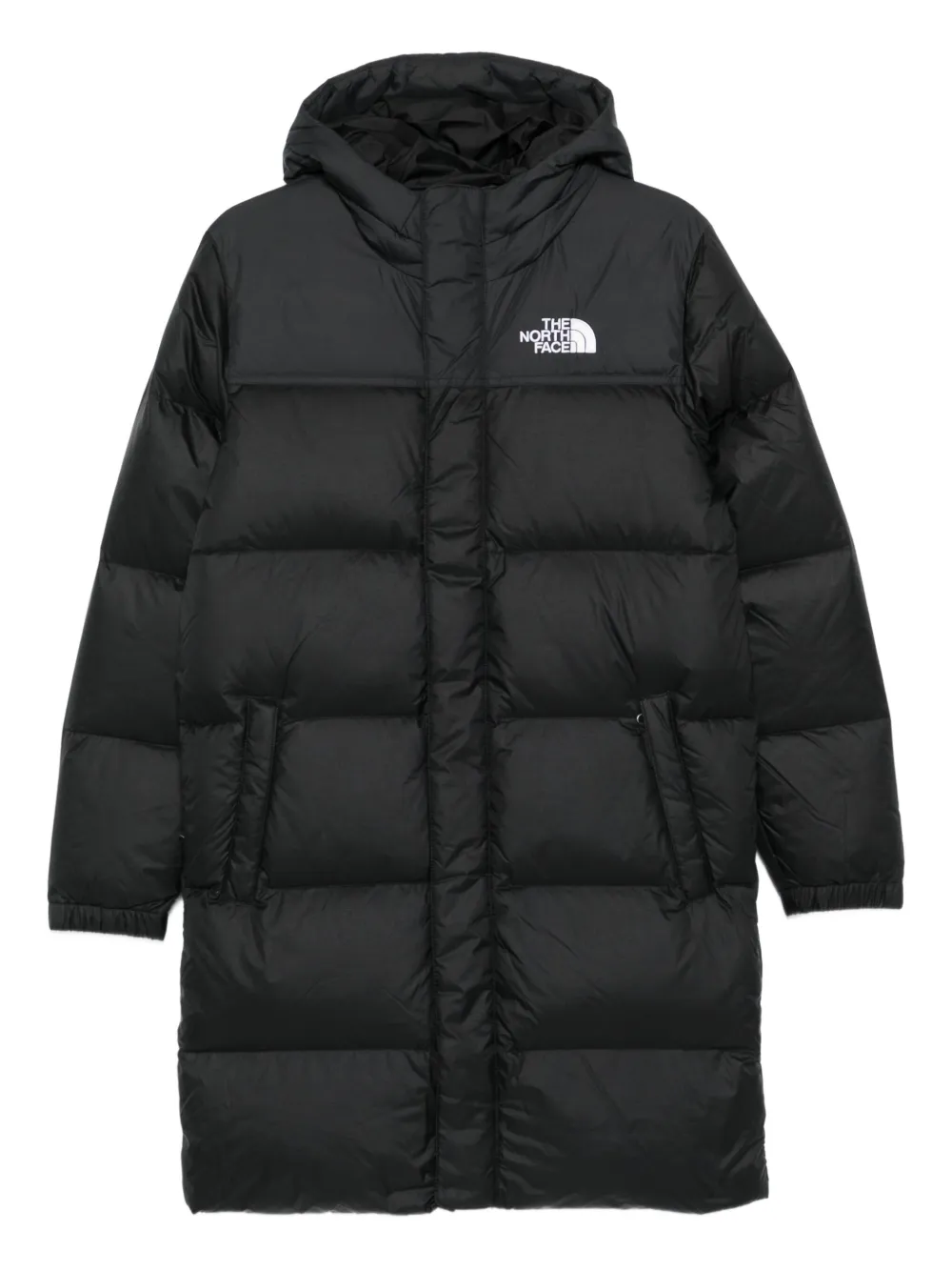 The North Face Kids フーデッドコート - ブラック The North Face Kids フーデッドコート - ブラック