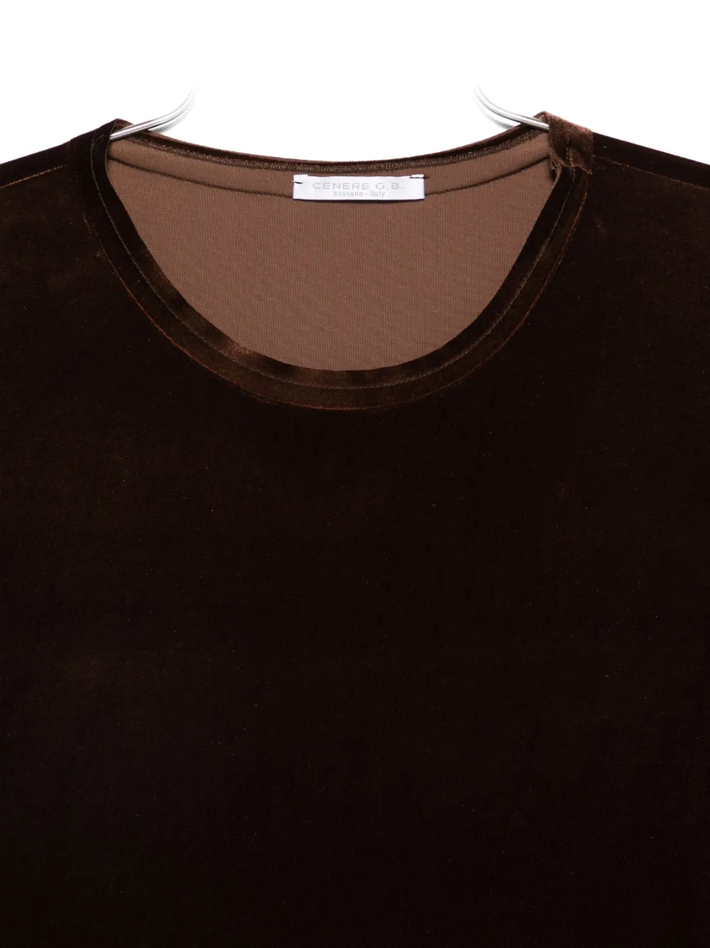 Cenere Maglieria T-shirts And Polos In Brown
