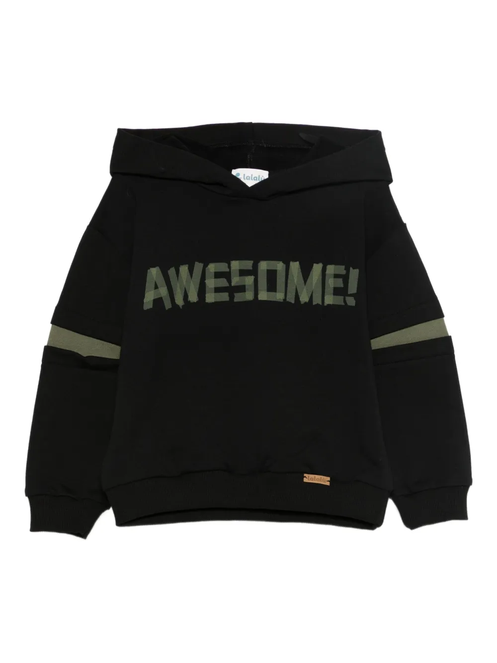 LALALU Awesome hoodie | Black | Image 1