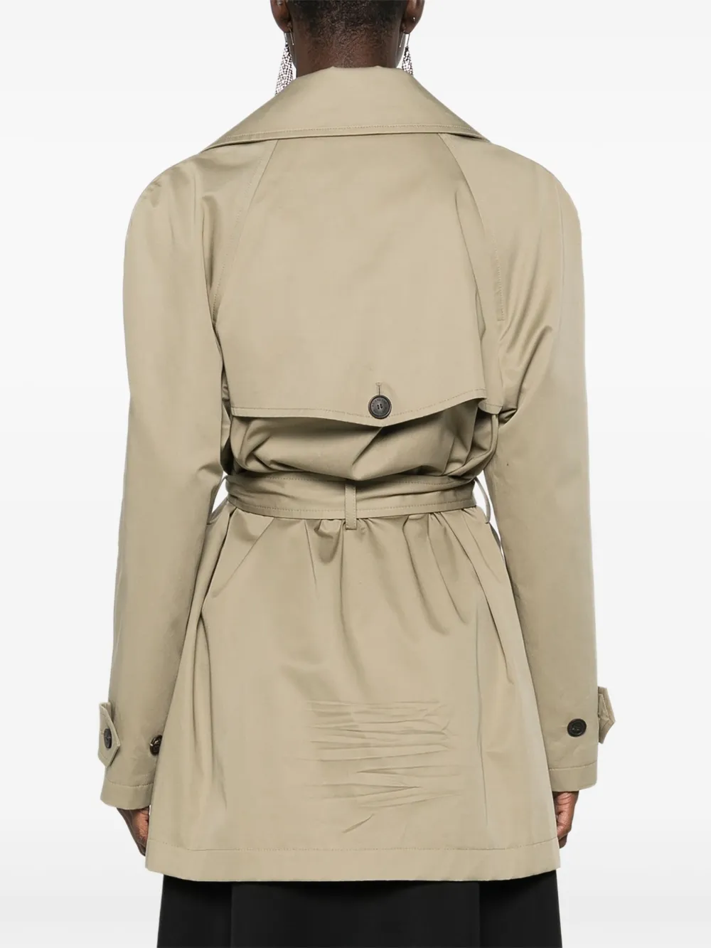 Balenciaga Trenchcoat met ceintuur Beige