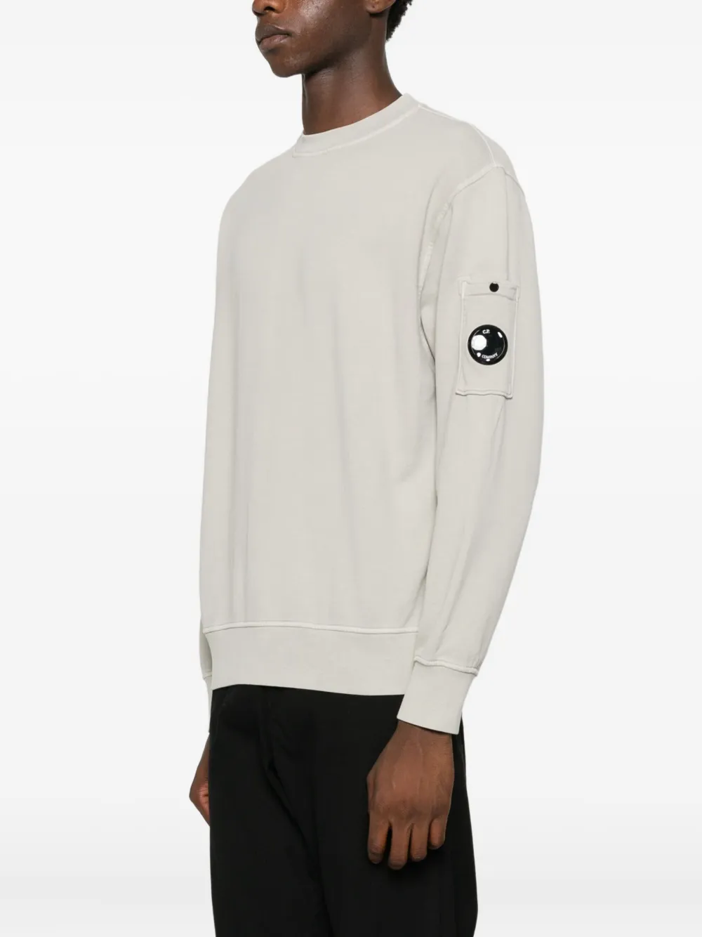 C.P. Company Sweater met ronde hals Beige