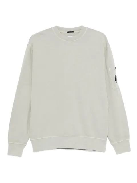 C.P. Company sudadera con detalle Lens