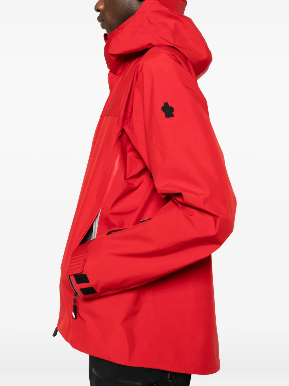 Moncler Grenoble Hinterburgs ski-jack Rood