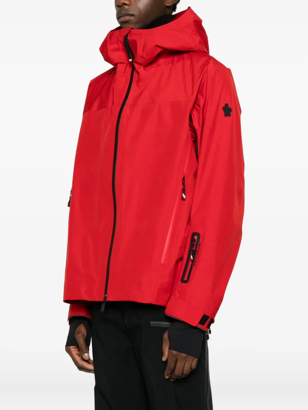 Moncler Grenoble Hinterburgs ski-jack Rood