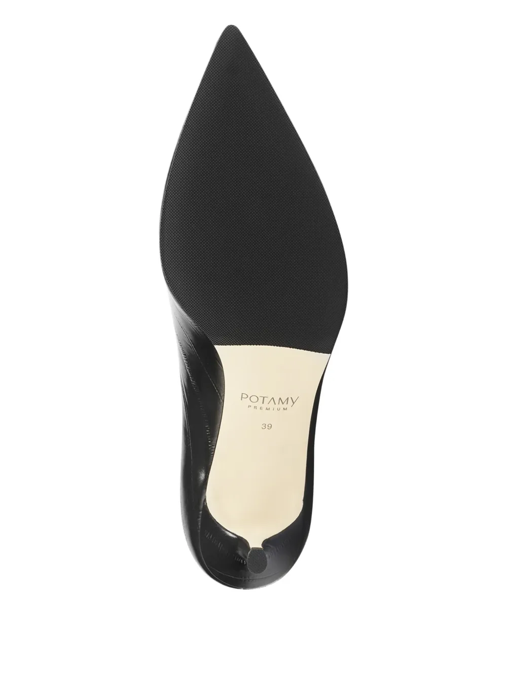 Potamy Knöchelhohe Lederstiefel In Black