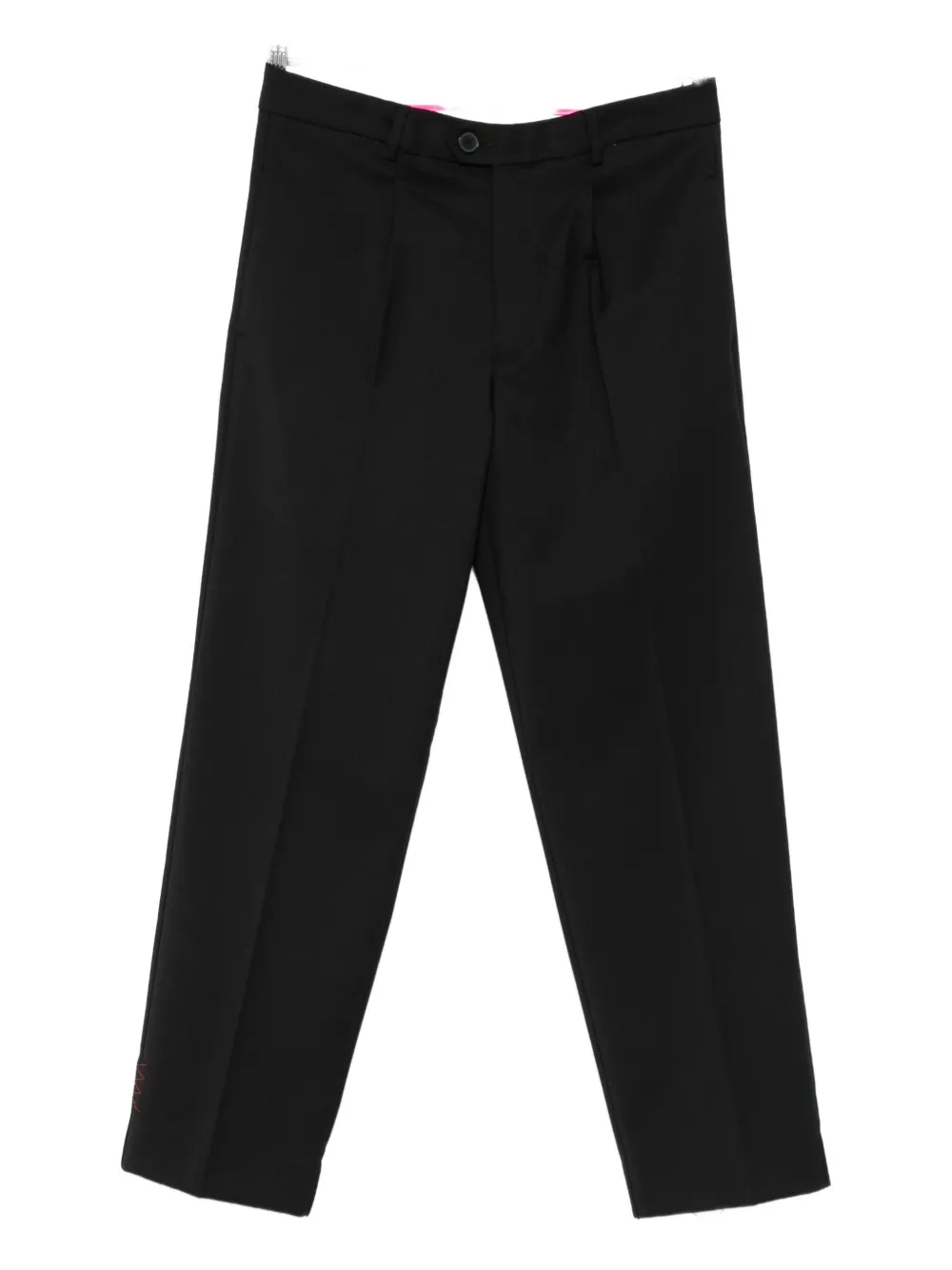 AMARANTO  pleated trousers | Black | Image 1