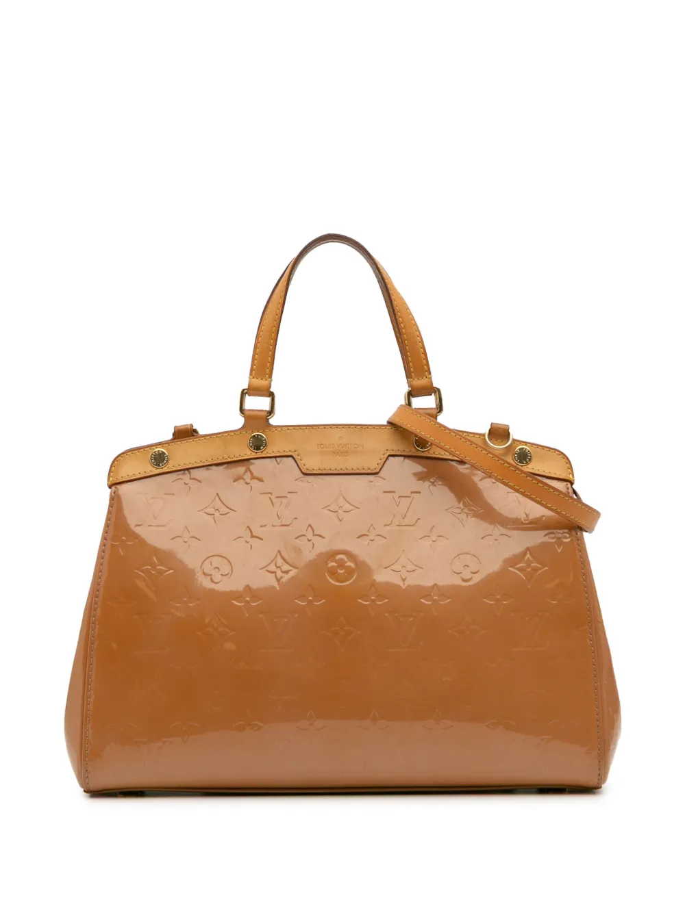 Louis Vuitton Pre-Owned 2013 モノグラム ヴェルニ ブレア MM サッチェルバッグ - ブラウン Louis Vuitton Pre-Owned 2013 モノグラム ヴェルニ ブレア MM サッチェルバッグ - ブラウン